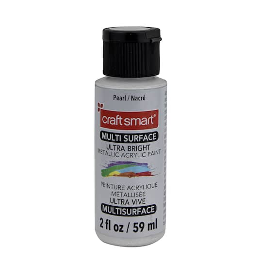 12 Pack: Premium Ultra Bright Metallic Paint by Craft Smart